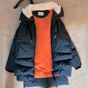 Orolay “ Amazon coat” original navy blue -Super warm xs could probably fit S